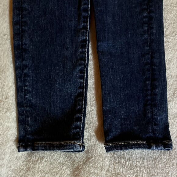 American Eagle Size 000 Hi Rise Jegging Next Level Stretch Denim Jeans Dark Wash - Picture 8 of 8